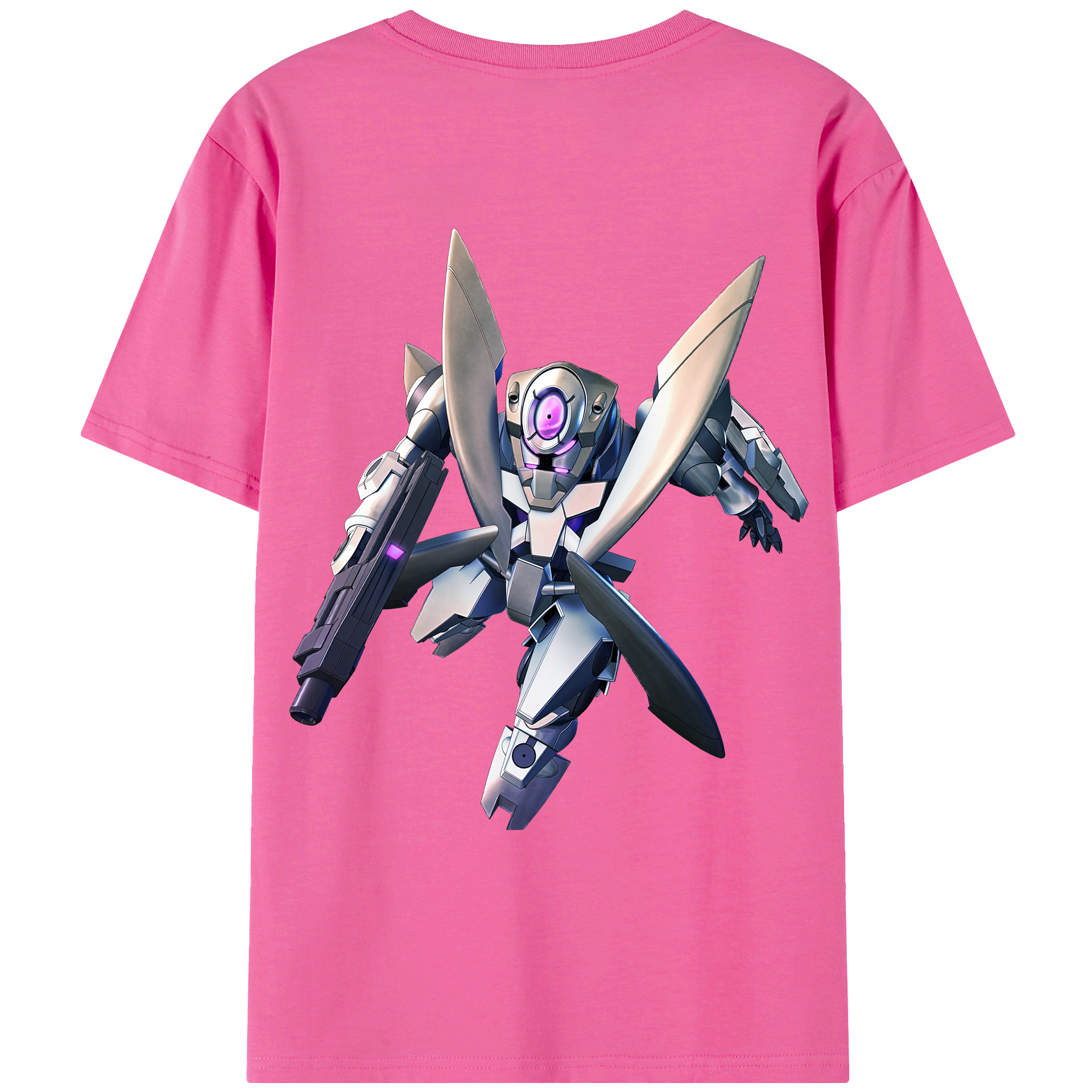 （画像用） 機動戦士ガンダム Mobile Suit Gundam レディース半袖Tシャツ(バックプリント)